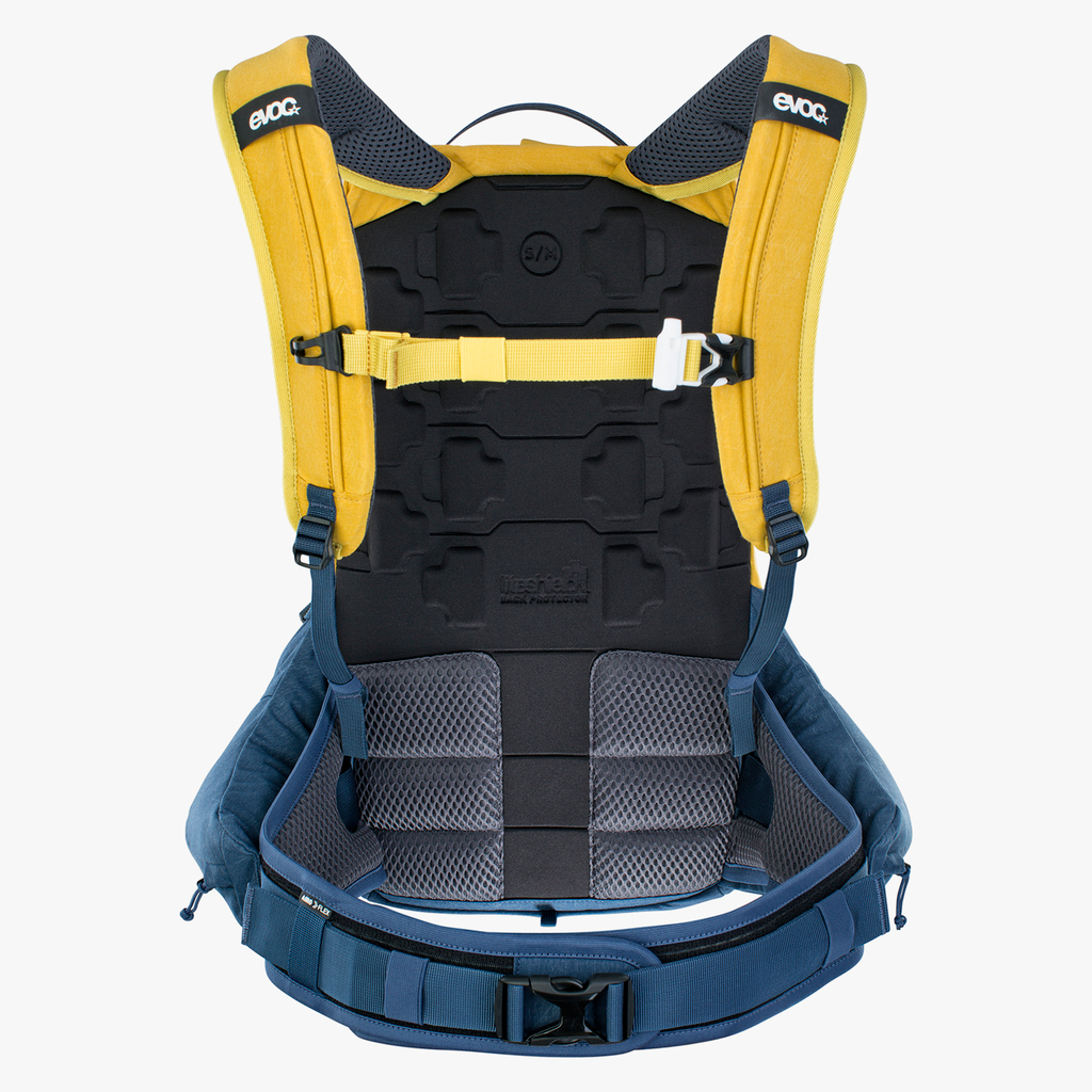 Evoc Trail Pro 16L Protektoren-Rucksack in GELB