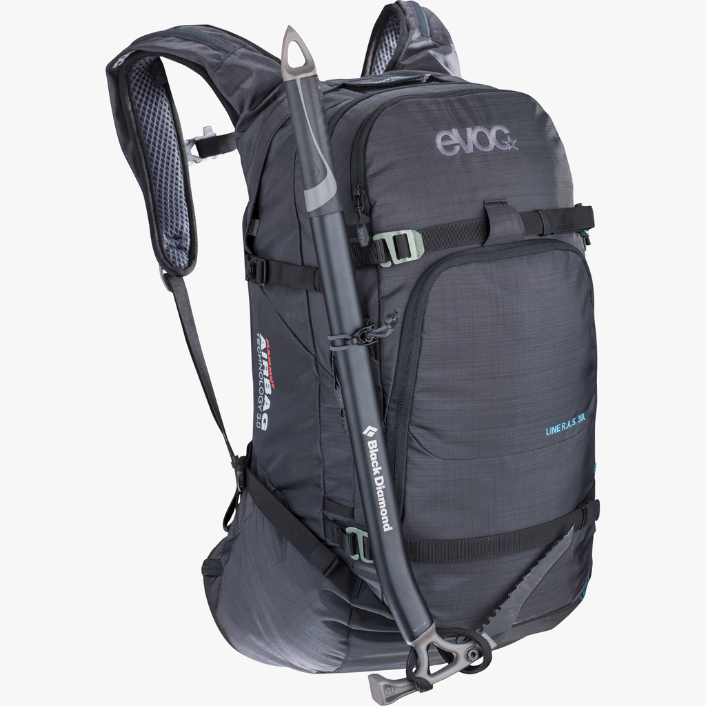 Evoc Line R.A.S. 30l Airbag included Lawinenrucksack in GRAU