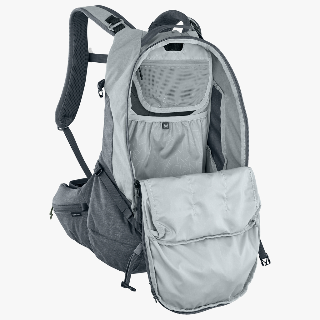 Evoc Trail Pro 26L Protektoren-Rucksack in GRAU