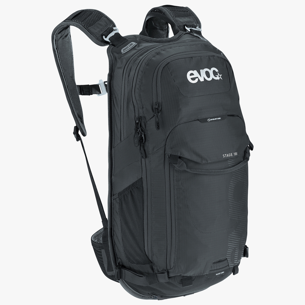 Evoc Stage 18L Fahrradrucksack in SCHWARZ