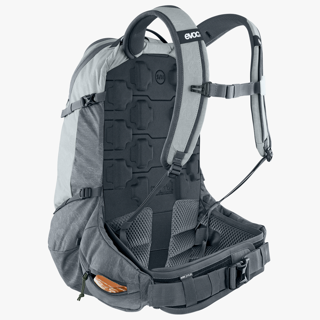 Evoc Trail Pro 26L Protektoren-Rucksack in GRAU