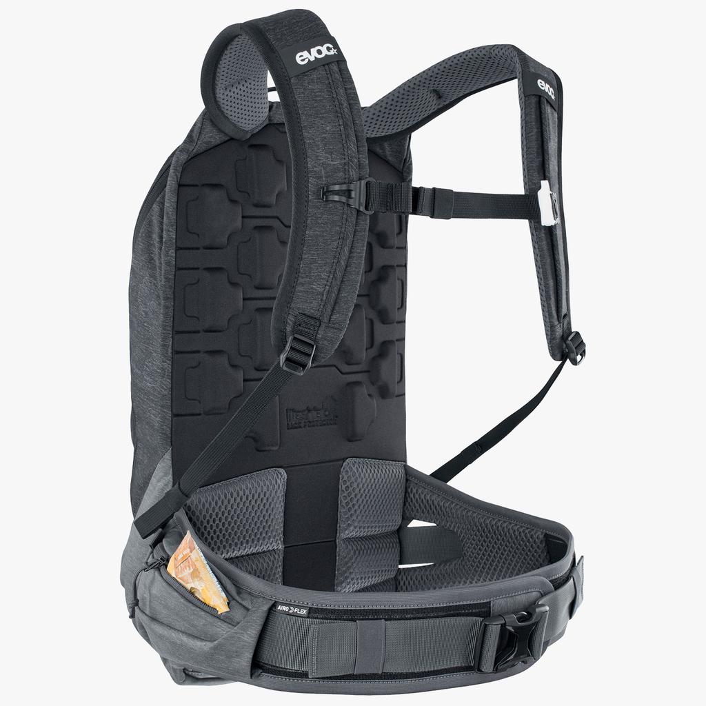 Evoc Trail Pro 10L Protektoren-Rucksack in SCHWARZ