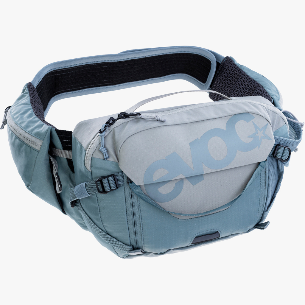 Evoc Hip Pack Pro 3L + 1,5L Bladder Hüfttasche in GRAU