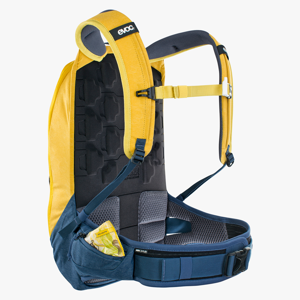 Evoc Trail Pro 10L Protektoren-Rucksack in GELB