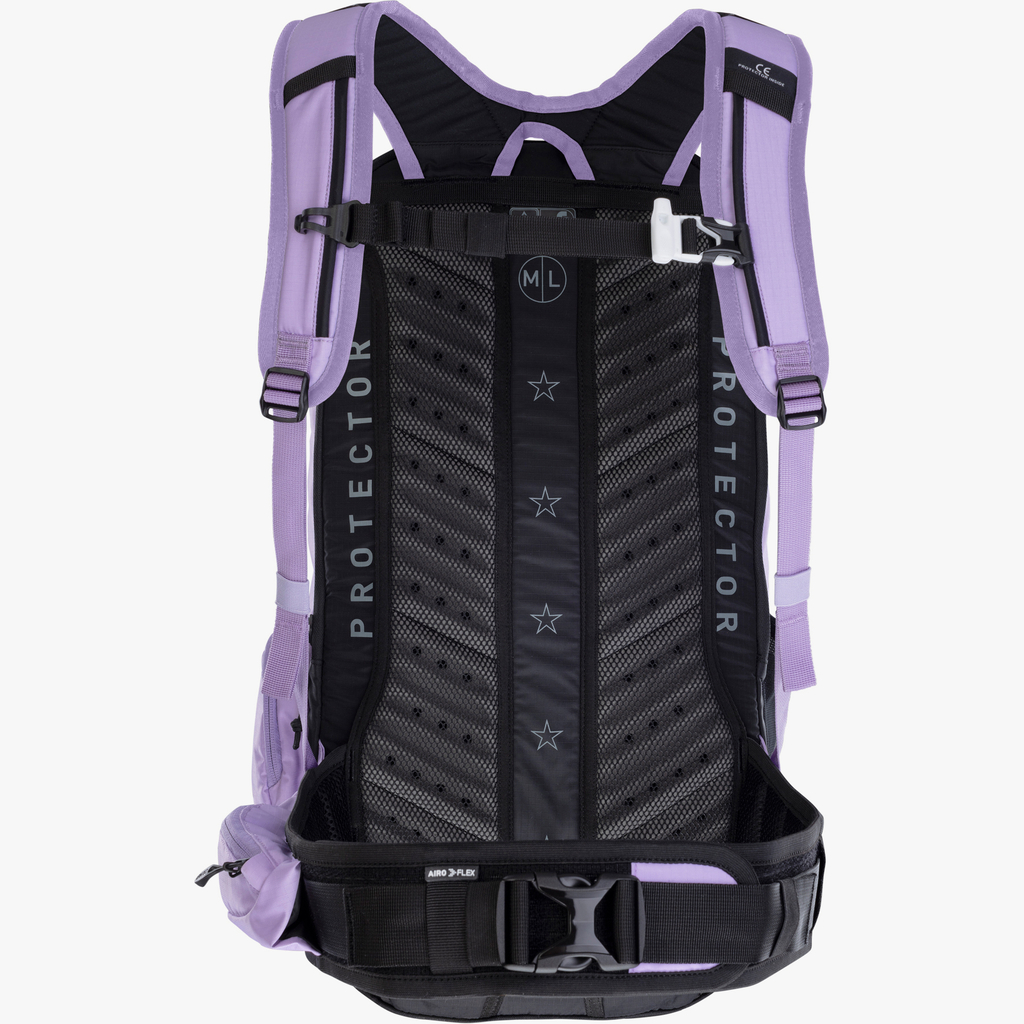 Evoc FR Trail E-Ride 20L Protektoren-Rucksack in VIOLETT