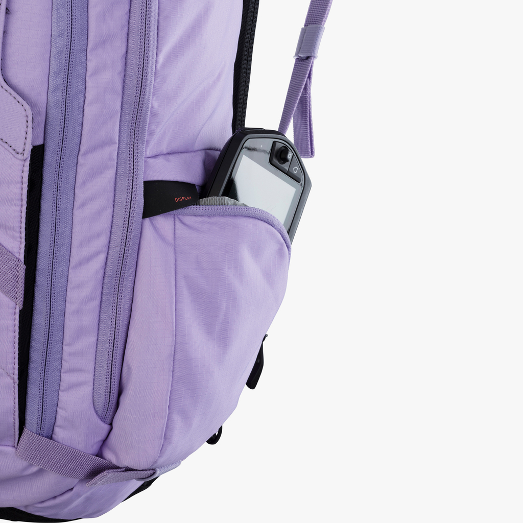 Evoc FR Trail E-Ride 20L Protektoren-Rucksack in VIOLETT