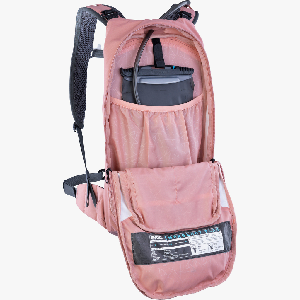 Evoc Stage 6L + 2L Bladder Fahrradrucksack in PINK