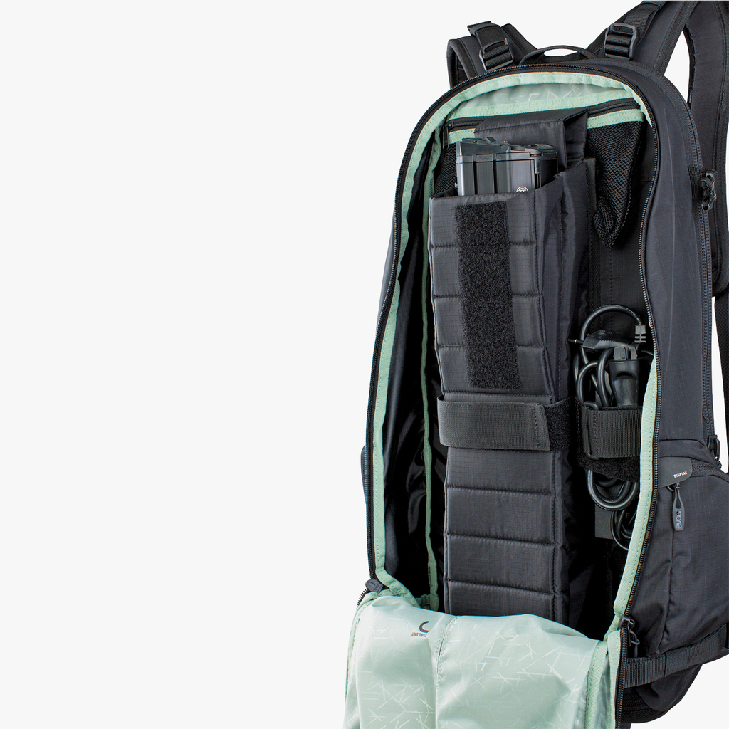 Evoc FR Trail E-Ride 20L Protektoren-Rucksack in SCHWARZ