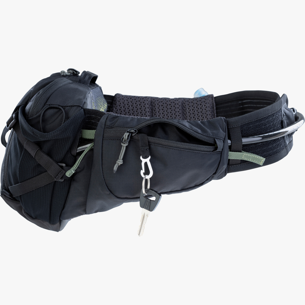 Evoc Hip Pack Pro 3L + 1,5L Bladder Hüfttasche in SCHWARZ