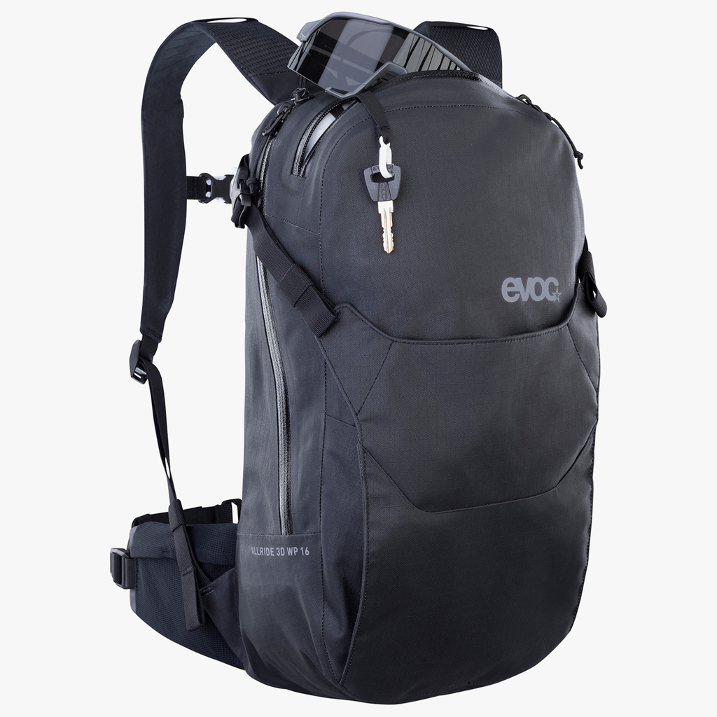 Evoc Allride 3D WP 16L Fahrradrucksack in SCHWARZ