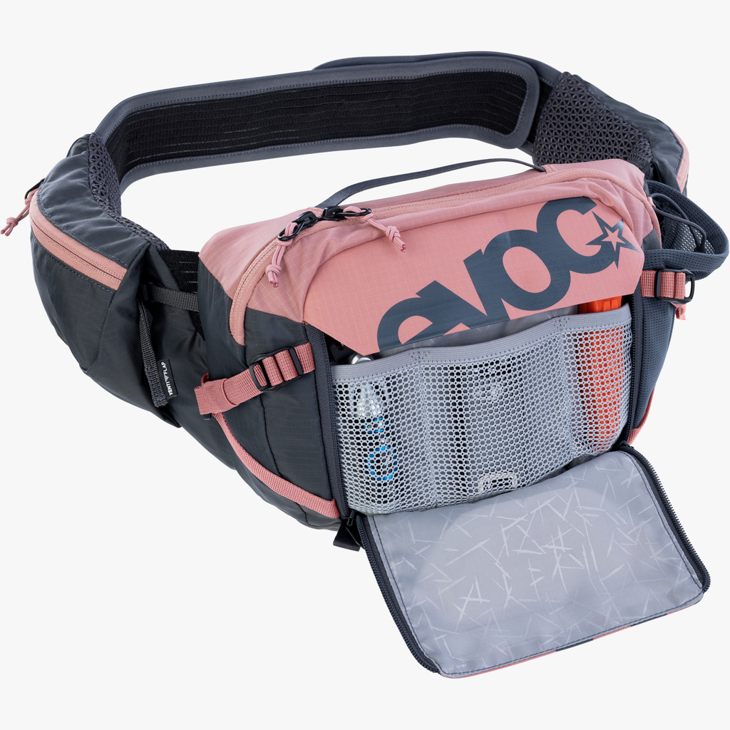 Evoc Hip Pack Pro 3L + 1,5L Bladder Hüfttasche in PINK