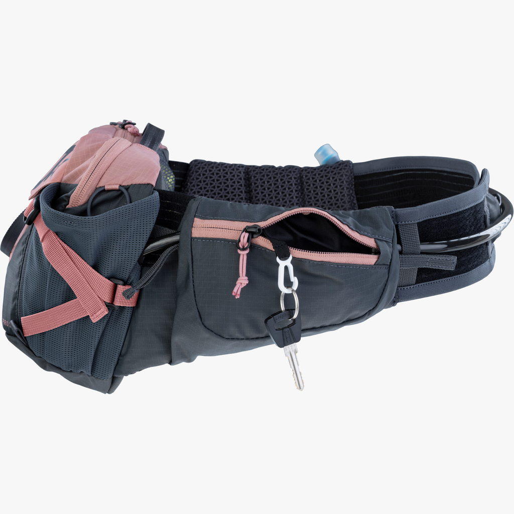 Evoc Hip Pack Pro 3L + 1,5L Bladder Hüfttasche in PINK