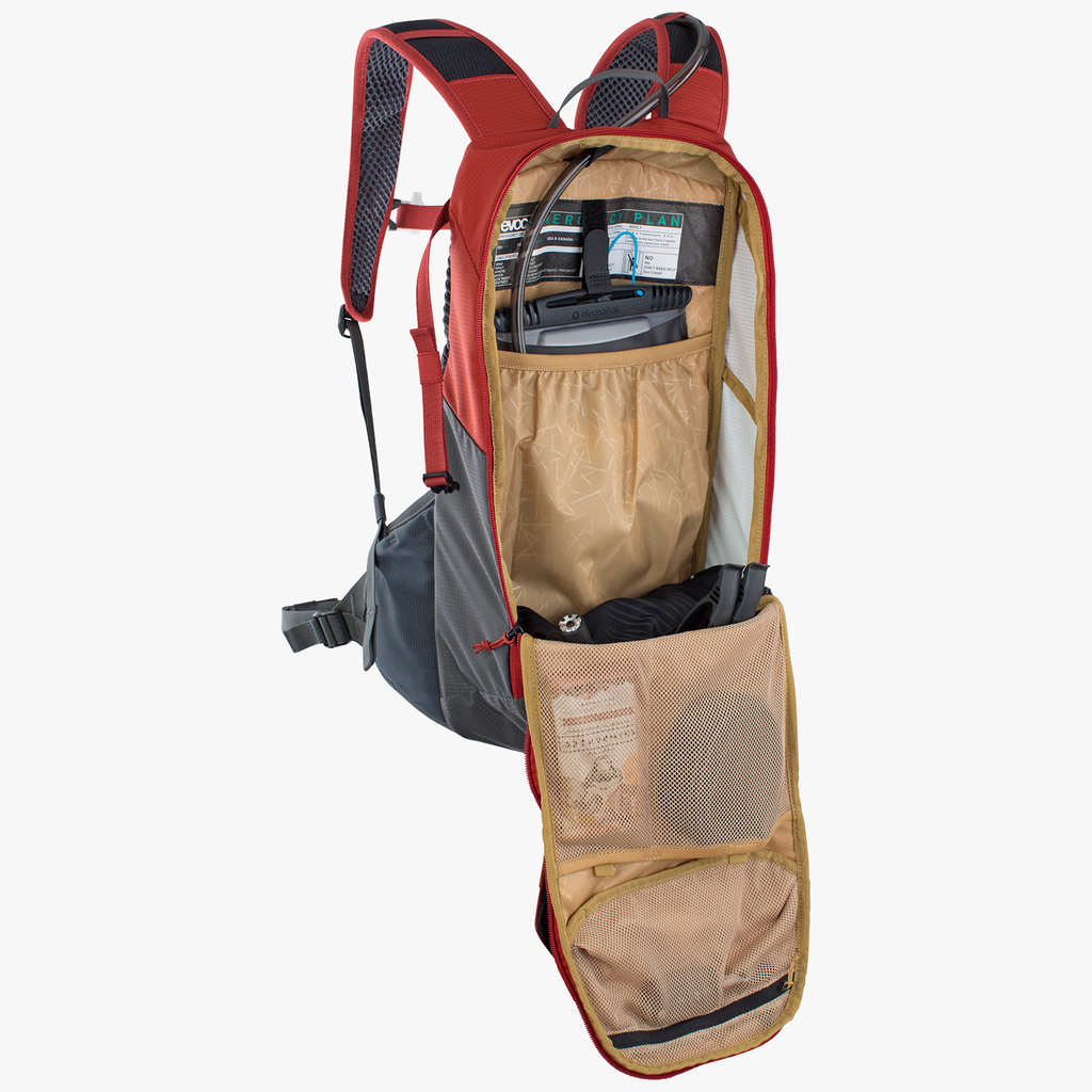 Evoc Ride 12L Fahrradrucksack in ROT