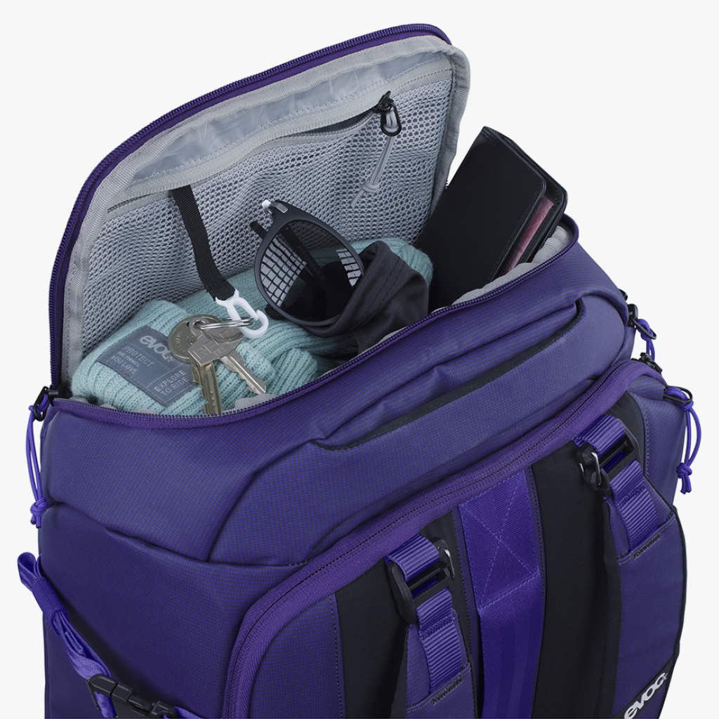 Evoc Athlete Backpack 30L in VIOLETT