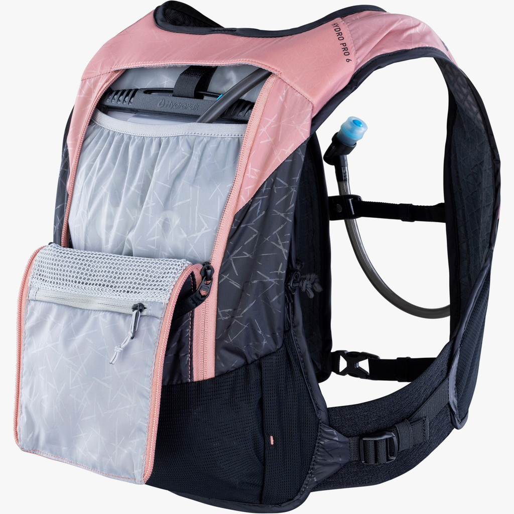 Evoc Hydro Pro 6L + 1.5L Bladder Fahrradrucksack in PINK