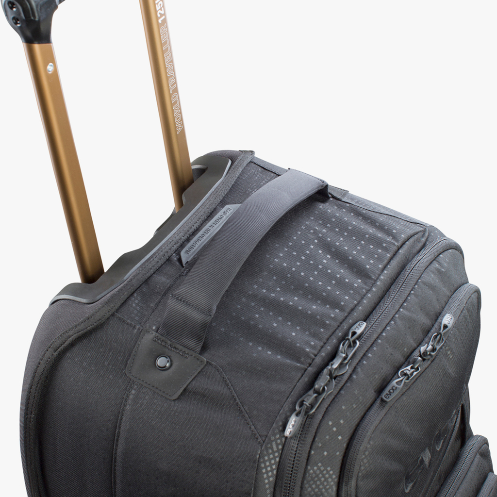 Evoc World Traveller 125L Rollkoffer in SCHWARZ