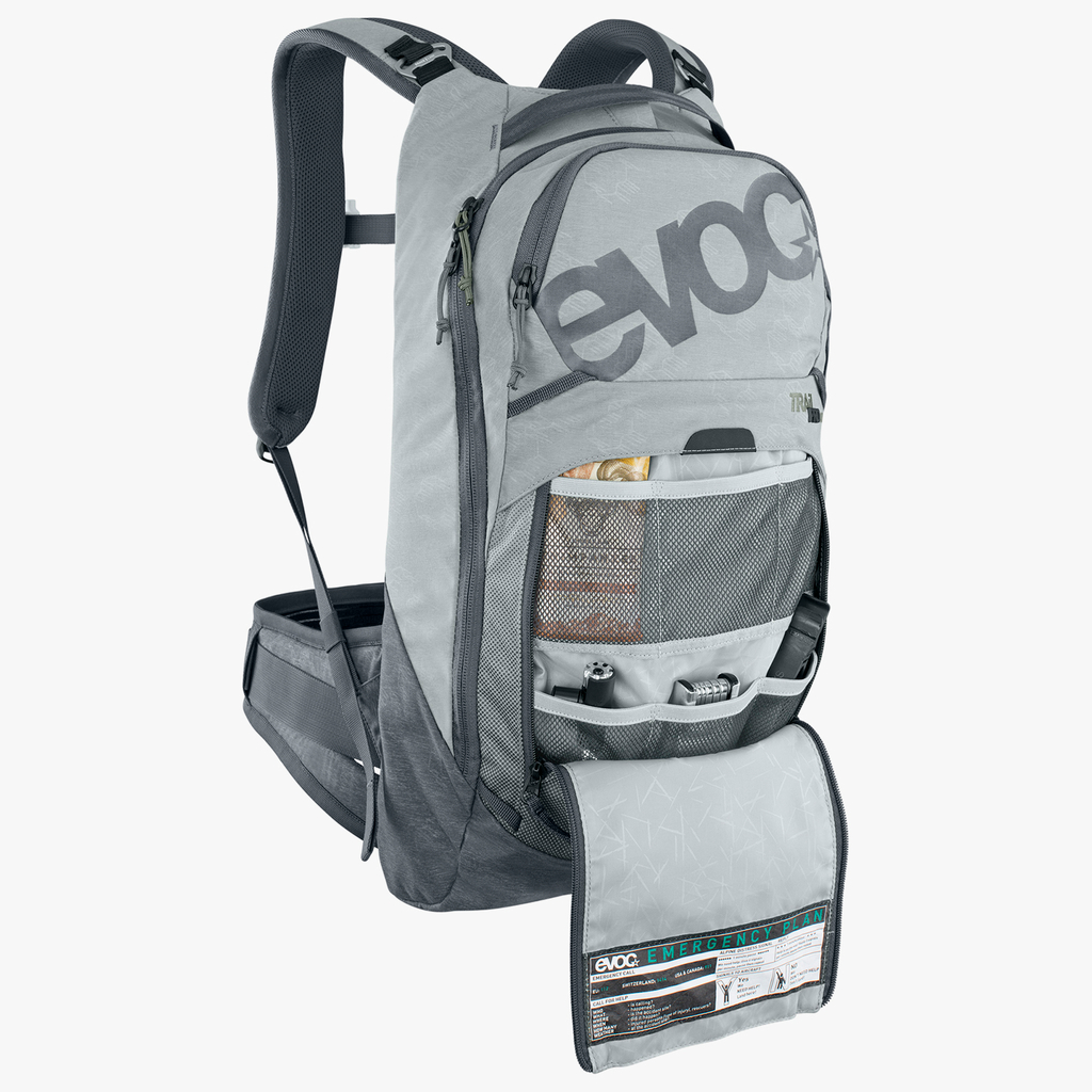 Evoc Trail Pro 10L Protektoren-Rucksack in GRAU