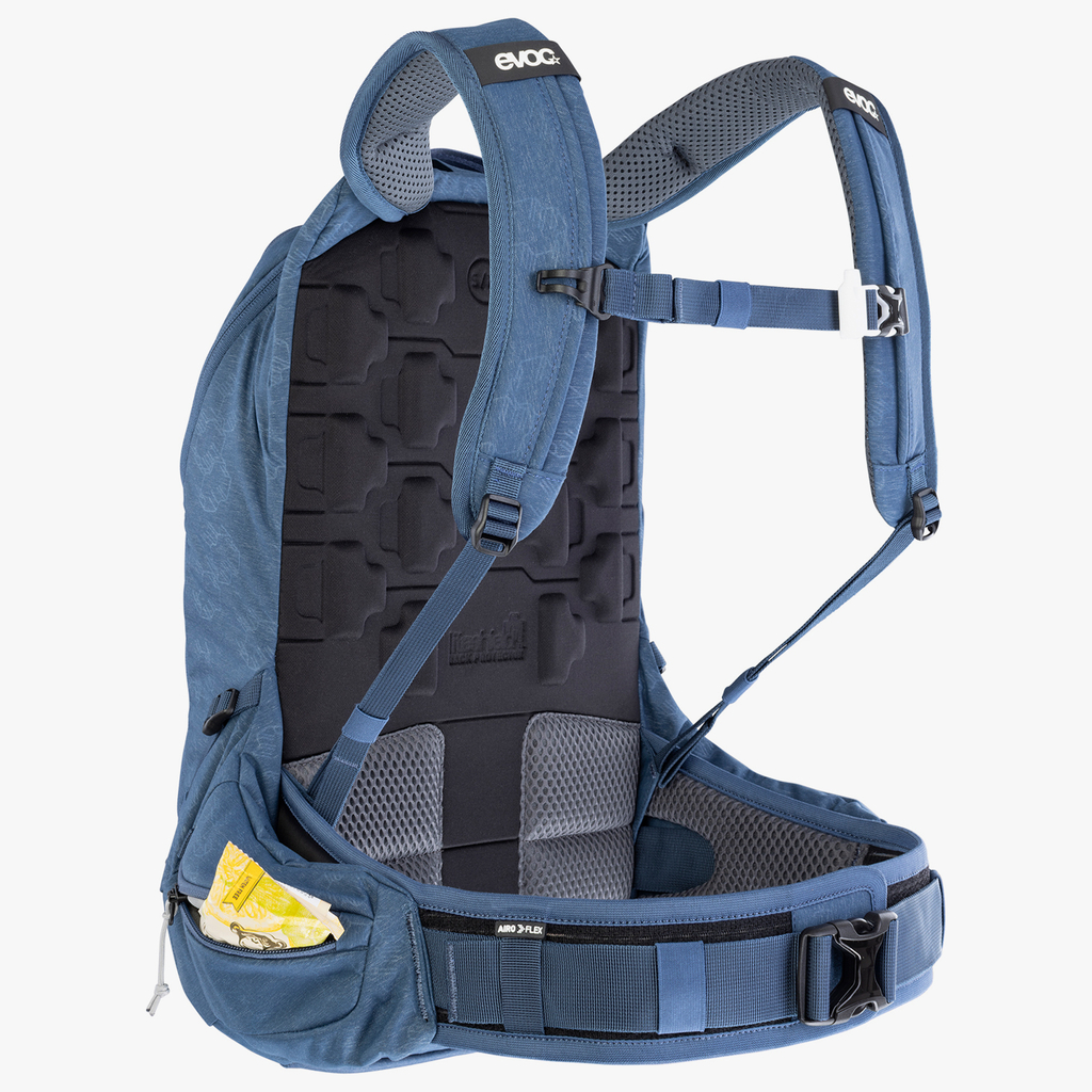 Evoc Trail Pro 16L Protektoren-Rucksack in BLAU