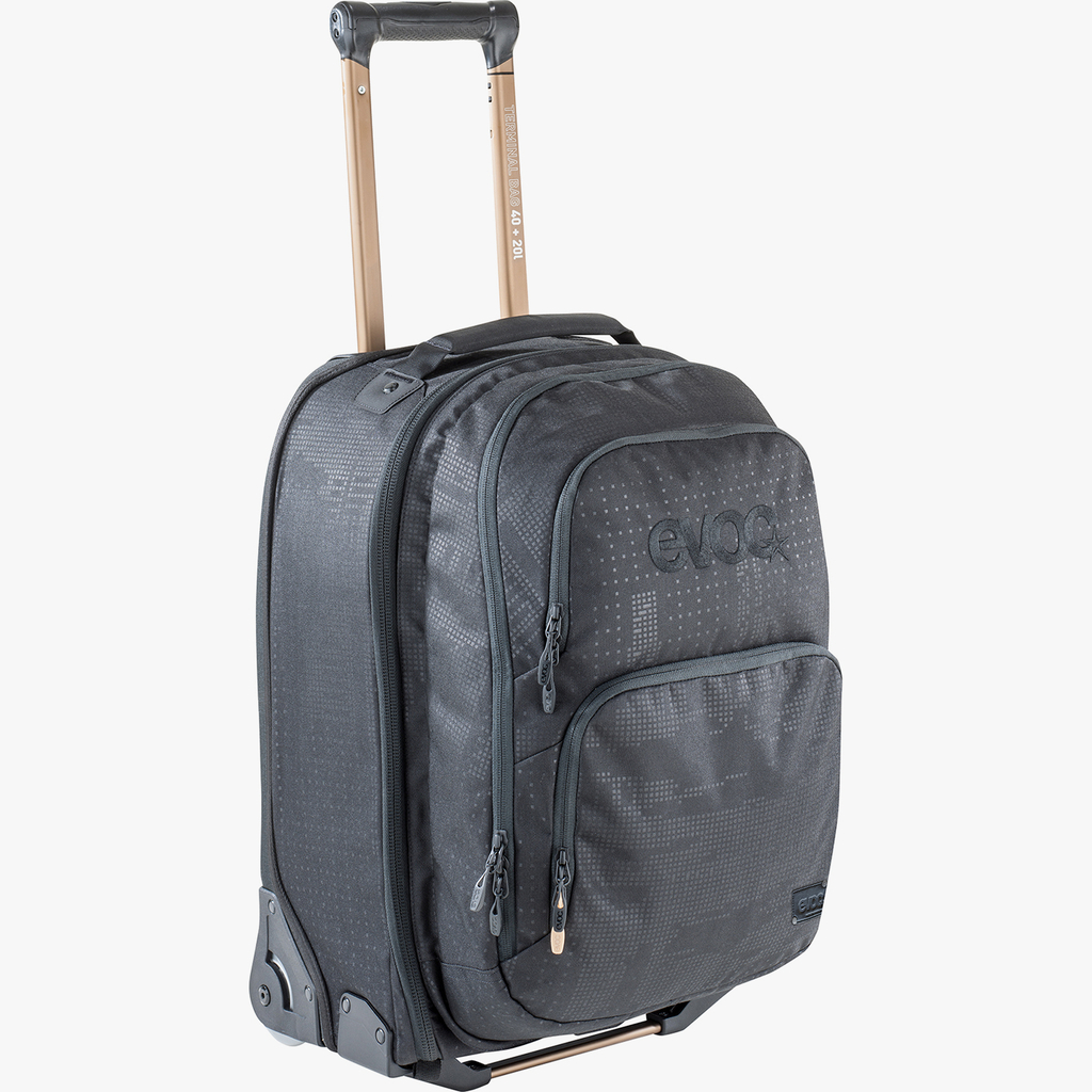 Evoc Terminal Bag 40+20L Rollkoffer in SCHWARZ