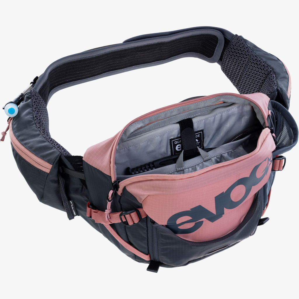 Evoc Hip Pack Pro 3L + 1,5L Bladder Hüfttasche in PINK