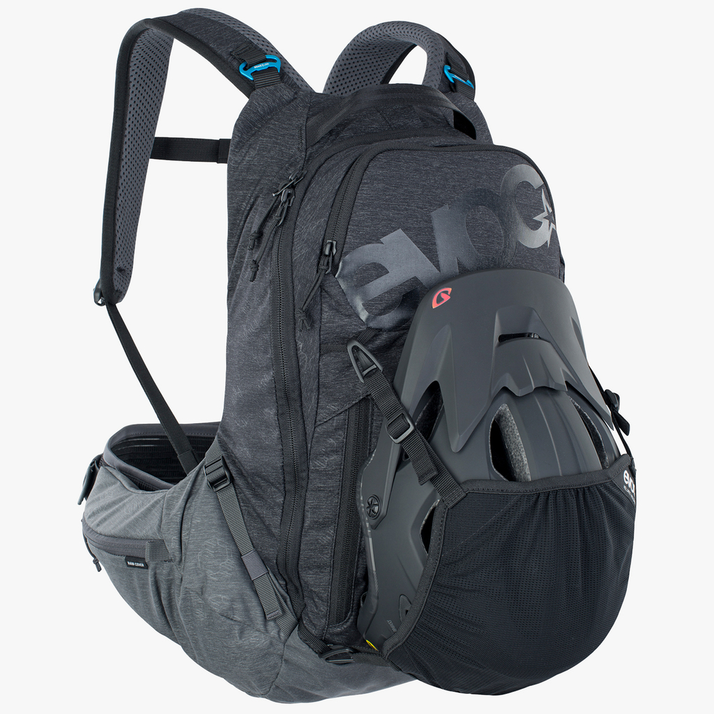 Evoc Trail Pro 16L Protektoren-Rucksack in SCHWARZ