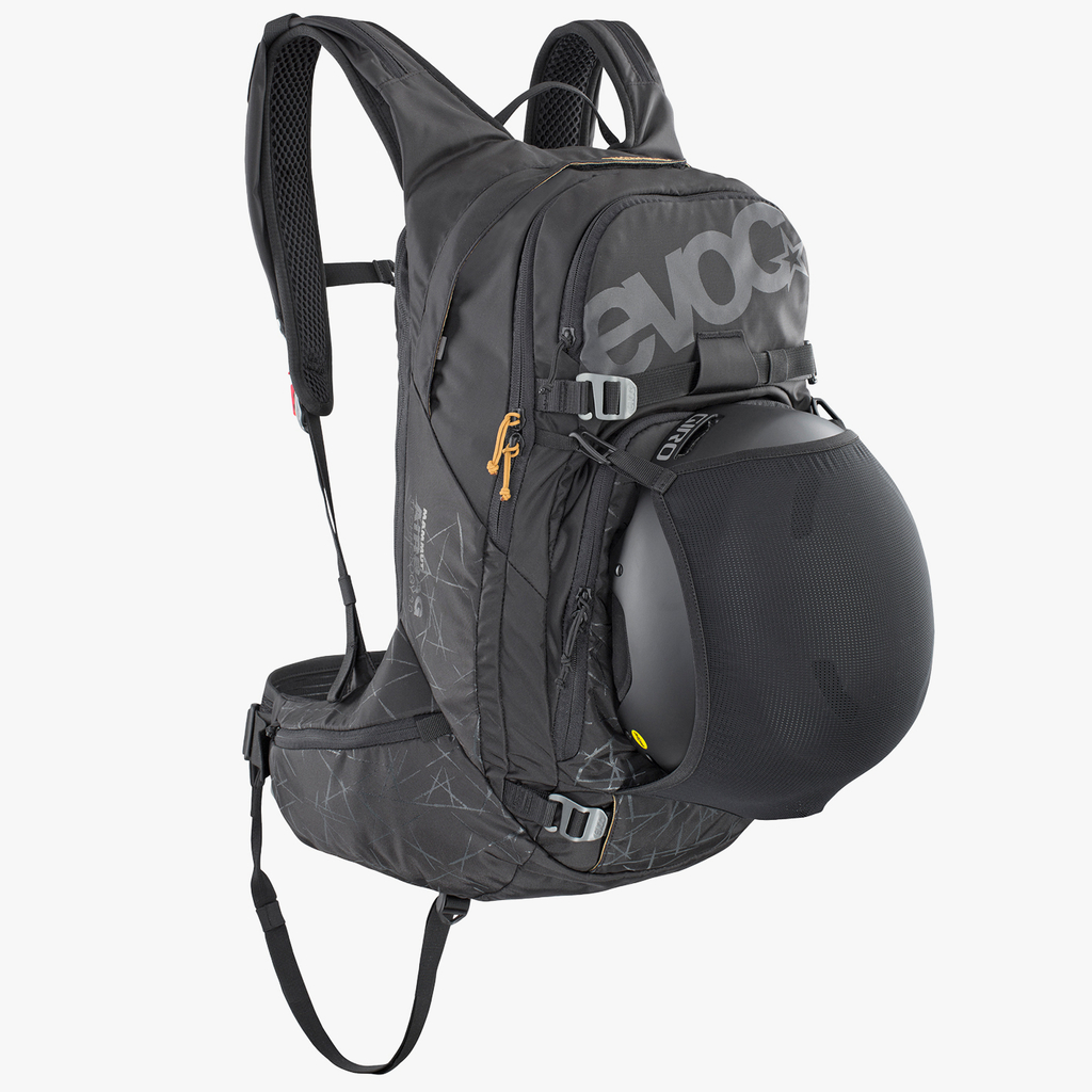 Evoc Line R.A.S. Protector 22L Airbag included Lawinenrucksack in SCHWARZ