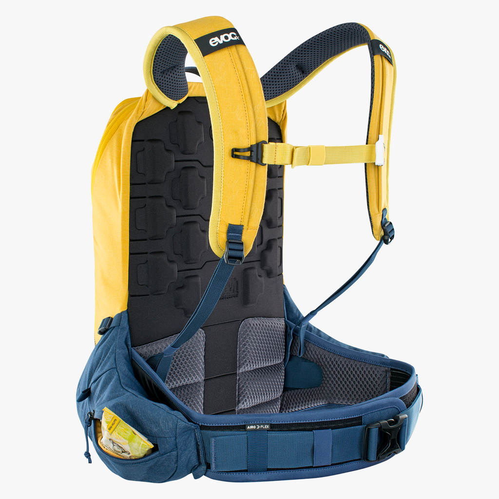 Evoc Trail Pro 16L Protektoren-Rucksack in GELB