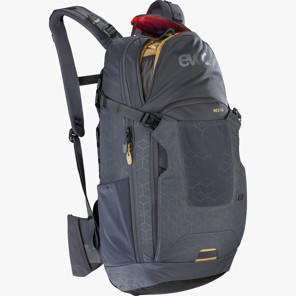 Evoc Neo 16L Protektoren-Rucksack in GRAU