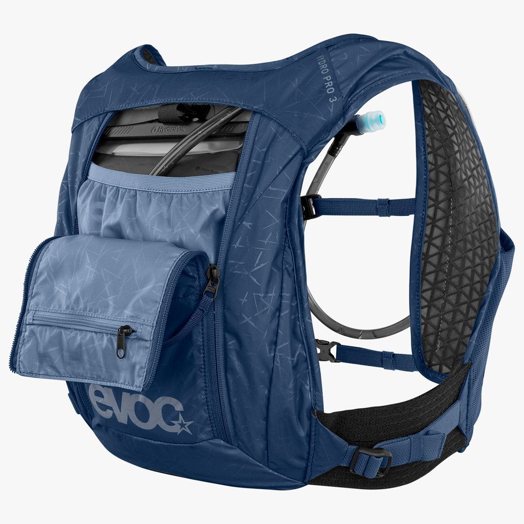 Evoc Hydro Pro 3L + 1,5L Bladder Fahrradrucksack in BLAU