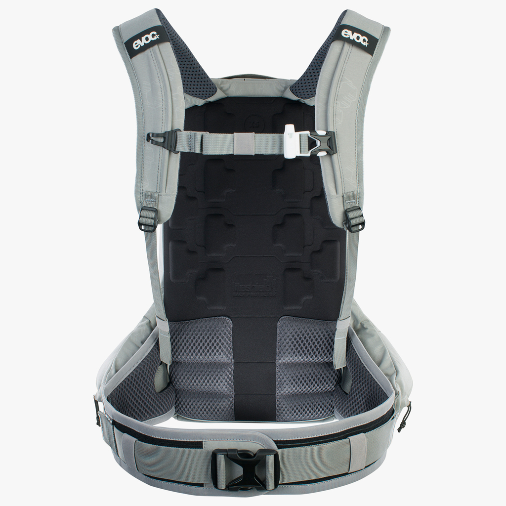 Evoc Trail Pro SF 12L Protektoren-Rucksack in GRAU