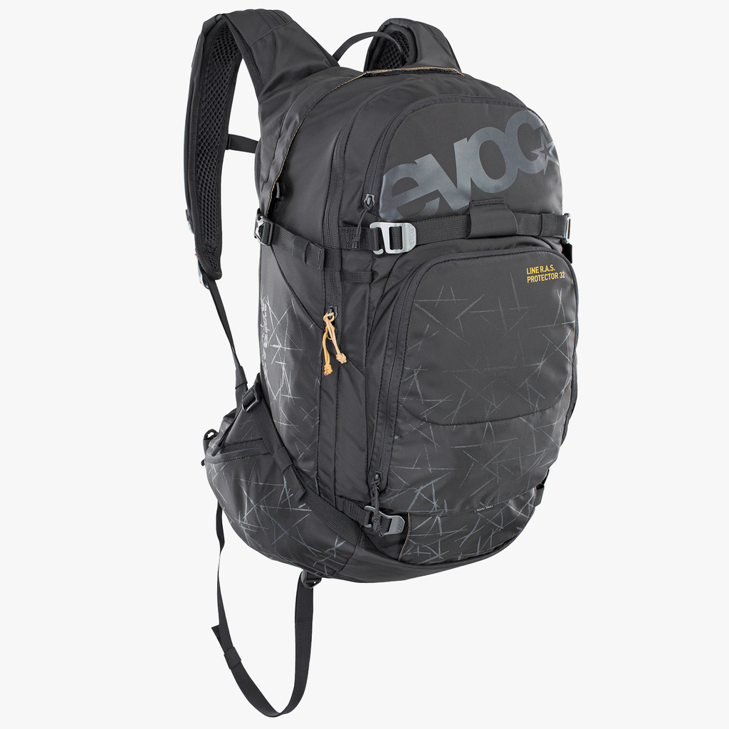 Evoc Line R.A.S. Protector 32L Airbag included Lawinenrucksack in SCHWARZ