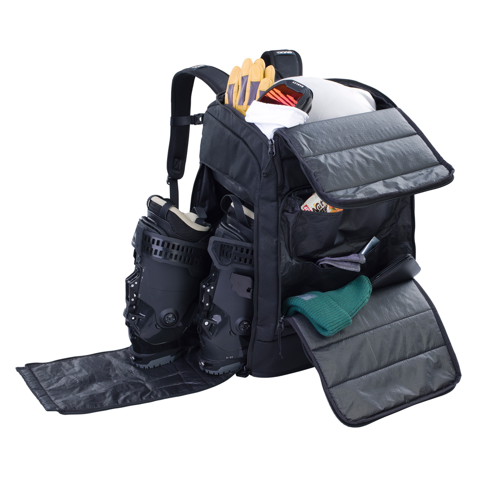 Evoc Gear Backpack 60L Materialtasche in SCHWARZ