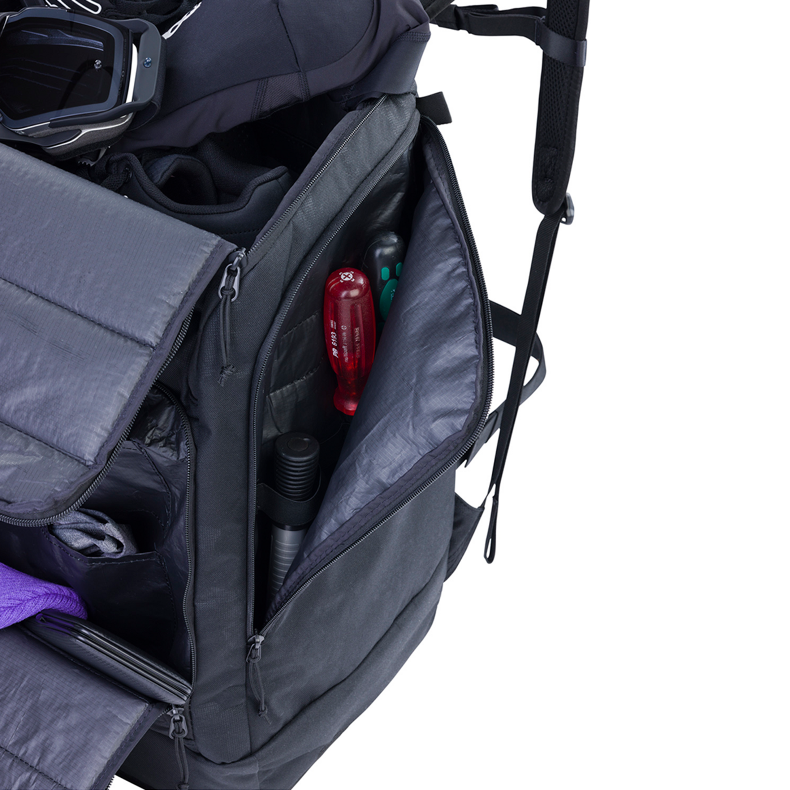 Evoc Gear Backpack 60L Materialtasche in SCHWARZ