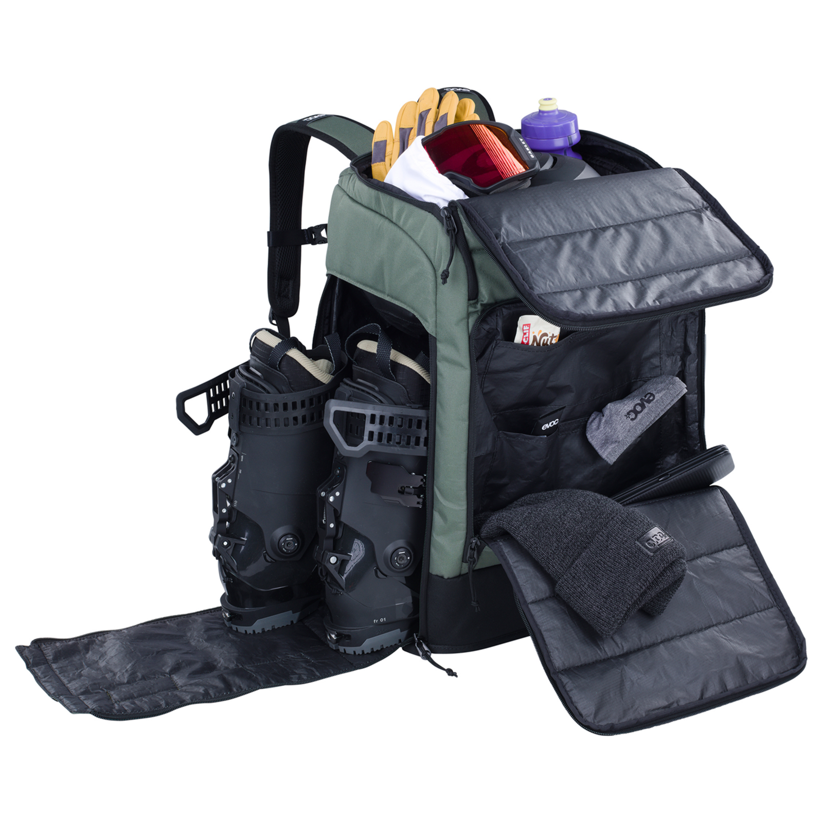 Evoc Gear Backpack 60L Materialtasche in GRÜN
