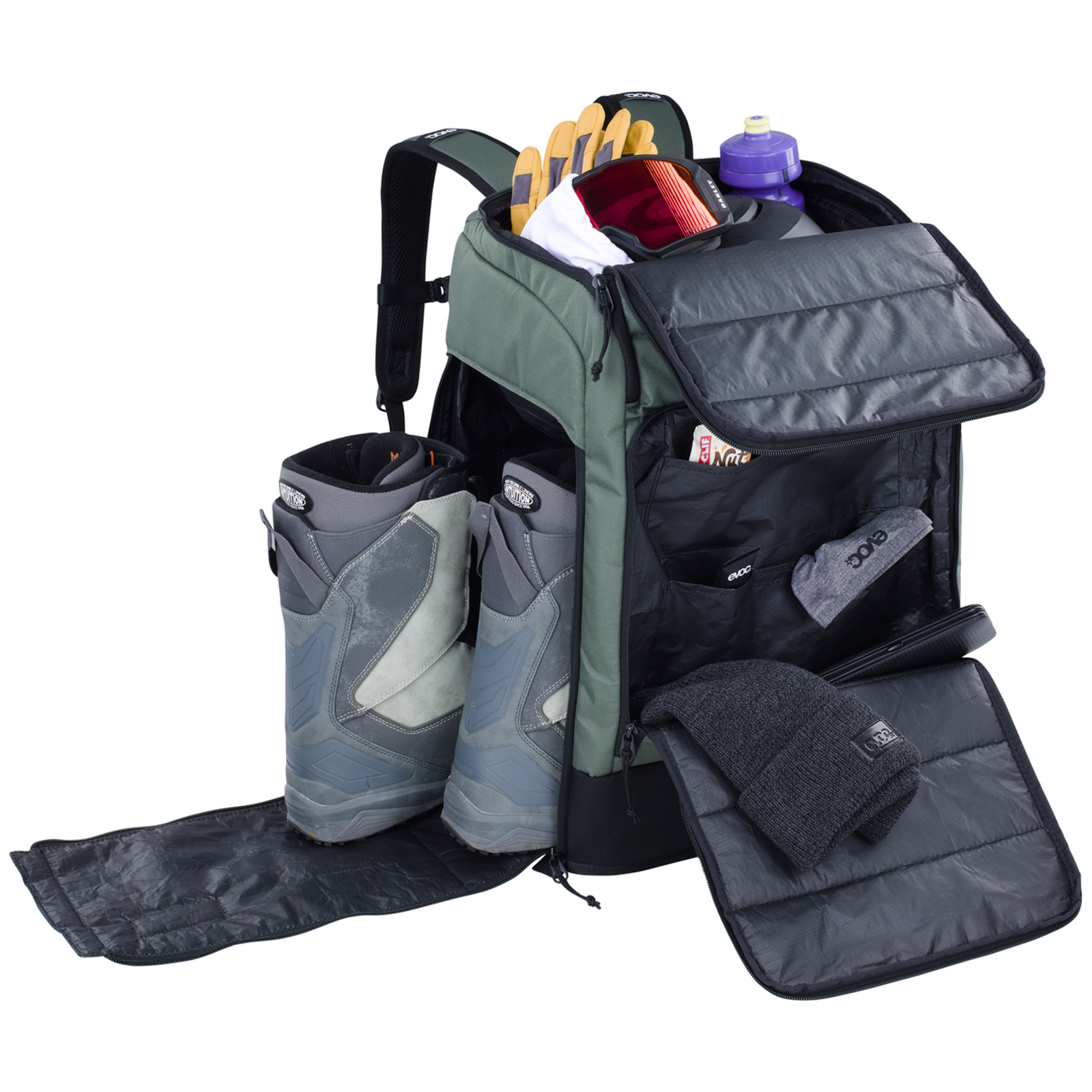 Evoc Gear Backpack 60L Materialtasche in GRÜN