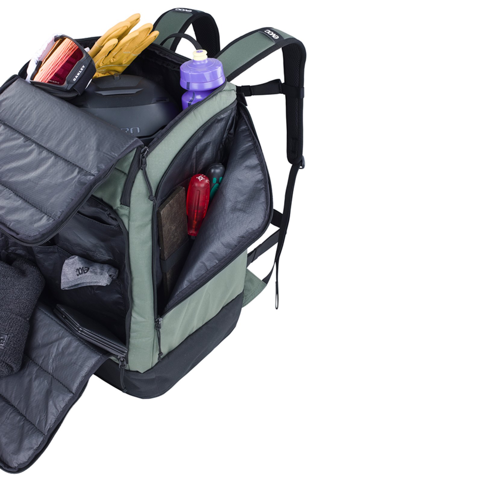 Evoc Gear Backpack 60L Materialtasche in GRÜN