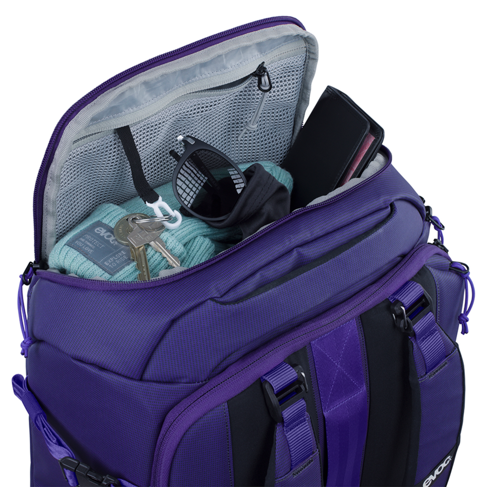 Evoc Athlete Backpack 30L Tagesrucksack in VIOLETT