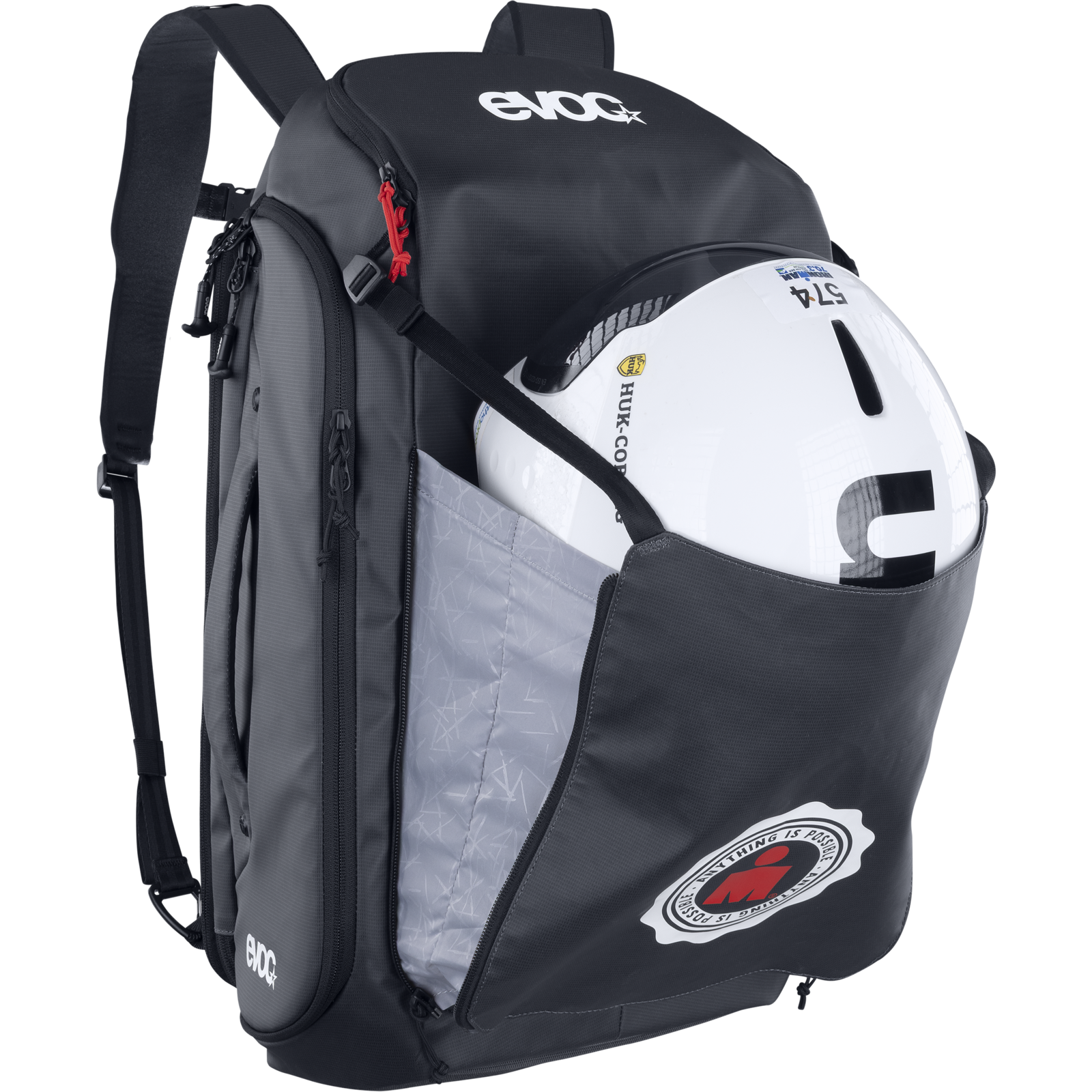 Evoc Athlete Backpack 30L Ironman Tagesrucksack in GRAU