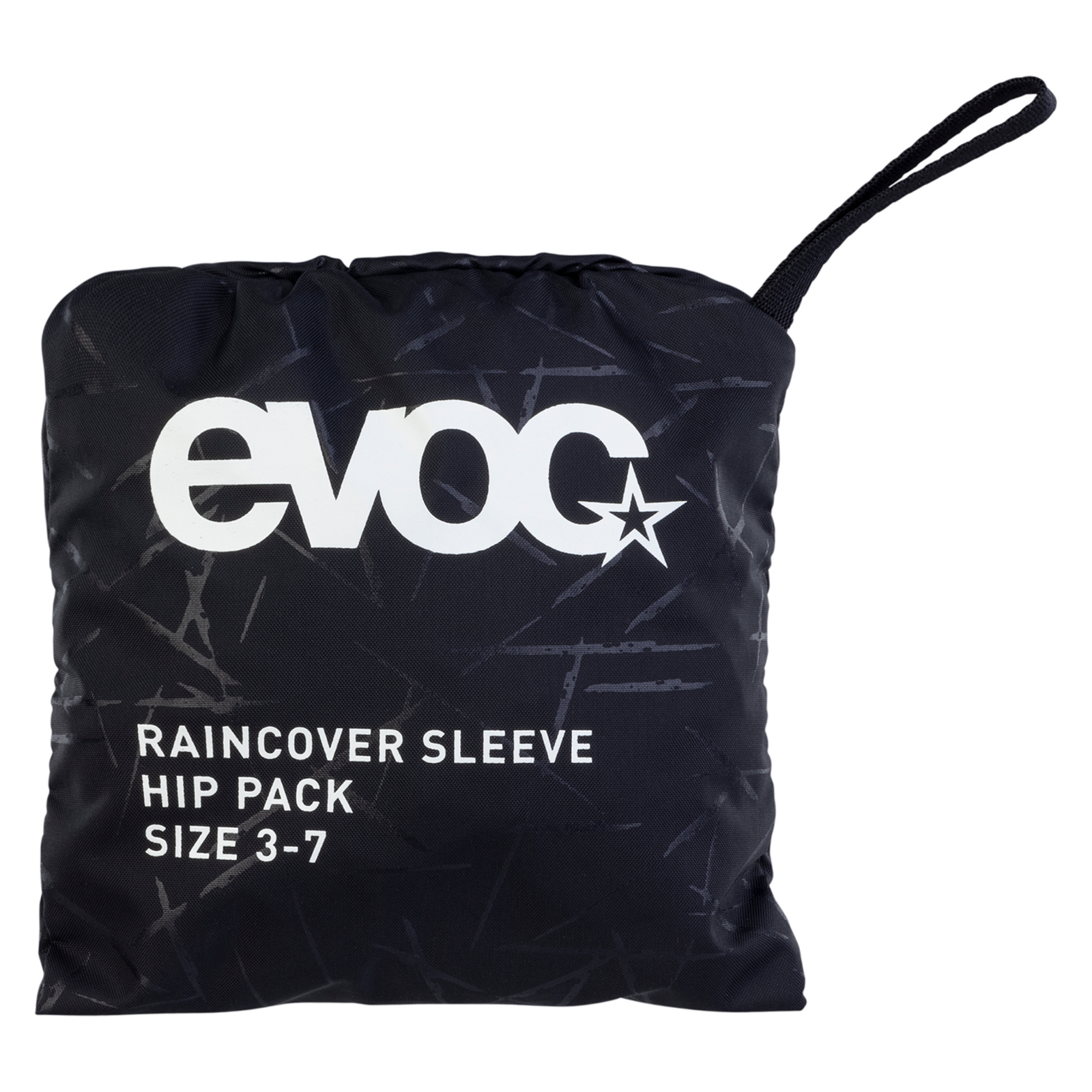 Evoc Rain Cover Sleeve Hip Pack Regenhülle in SCHWARZ