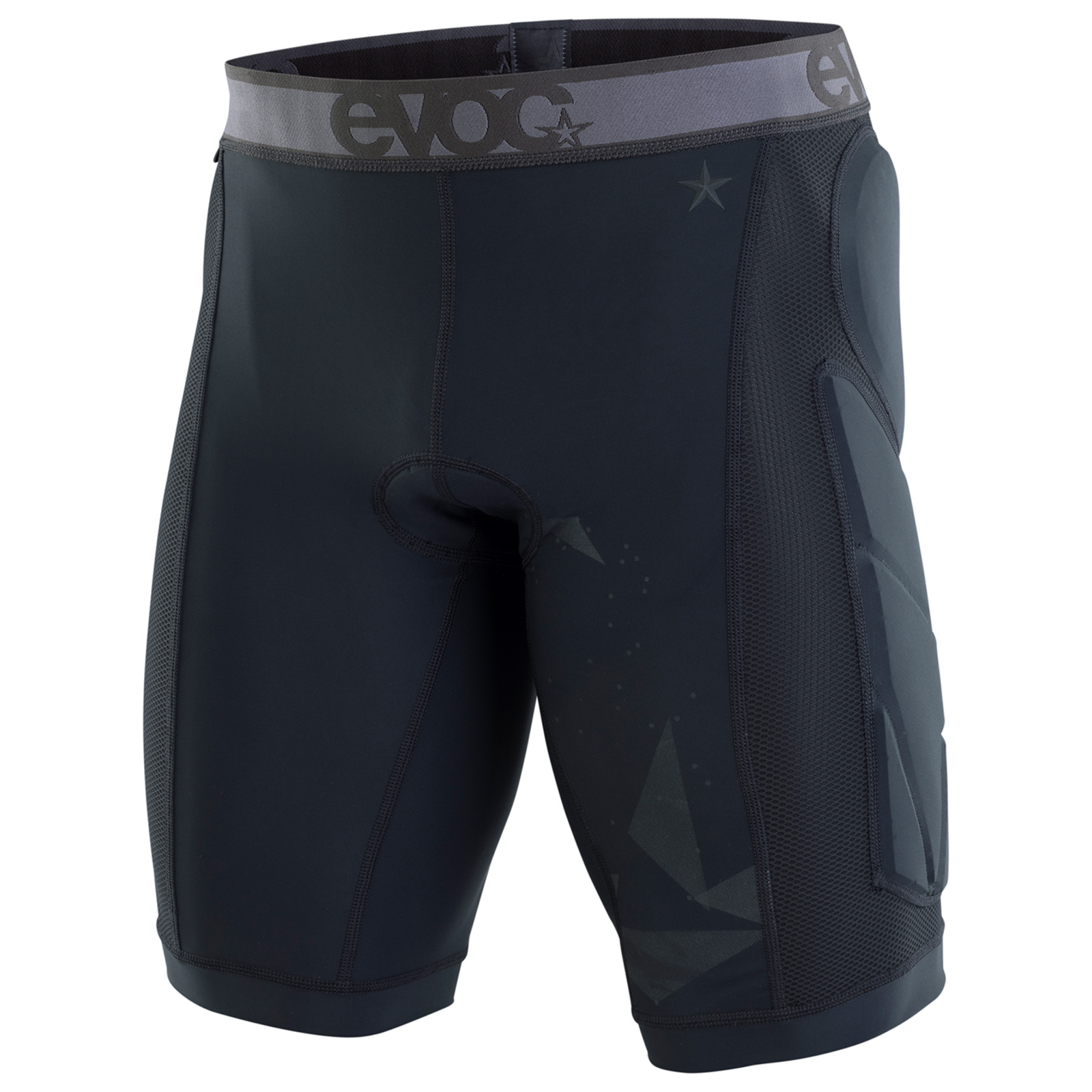 Evoc Crash Pant Bike Protektorenhose für Damen und Herren in SCHWARZ