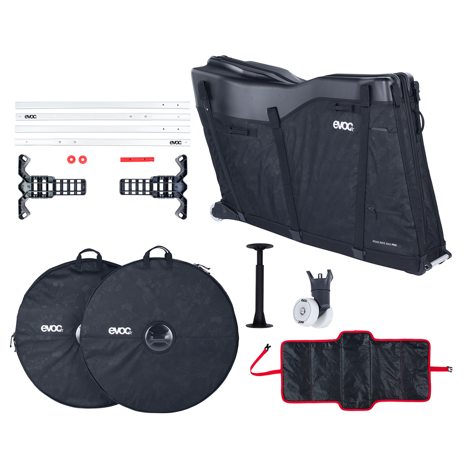 Evoc Road Bike Bag Pro Fahrradtransporttaschen in SCHWARZ