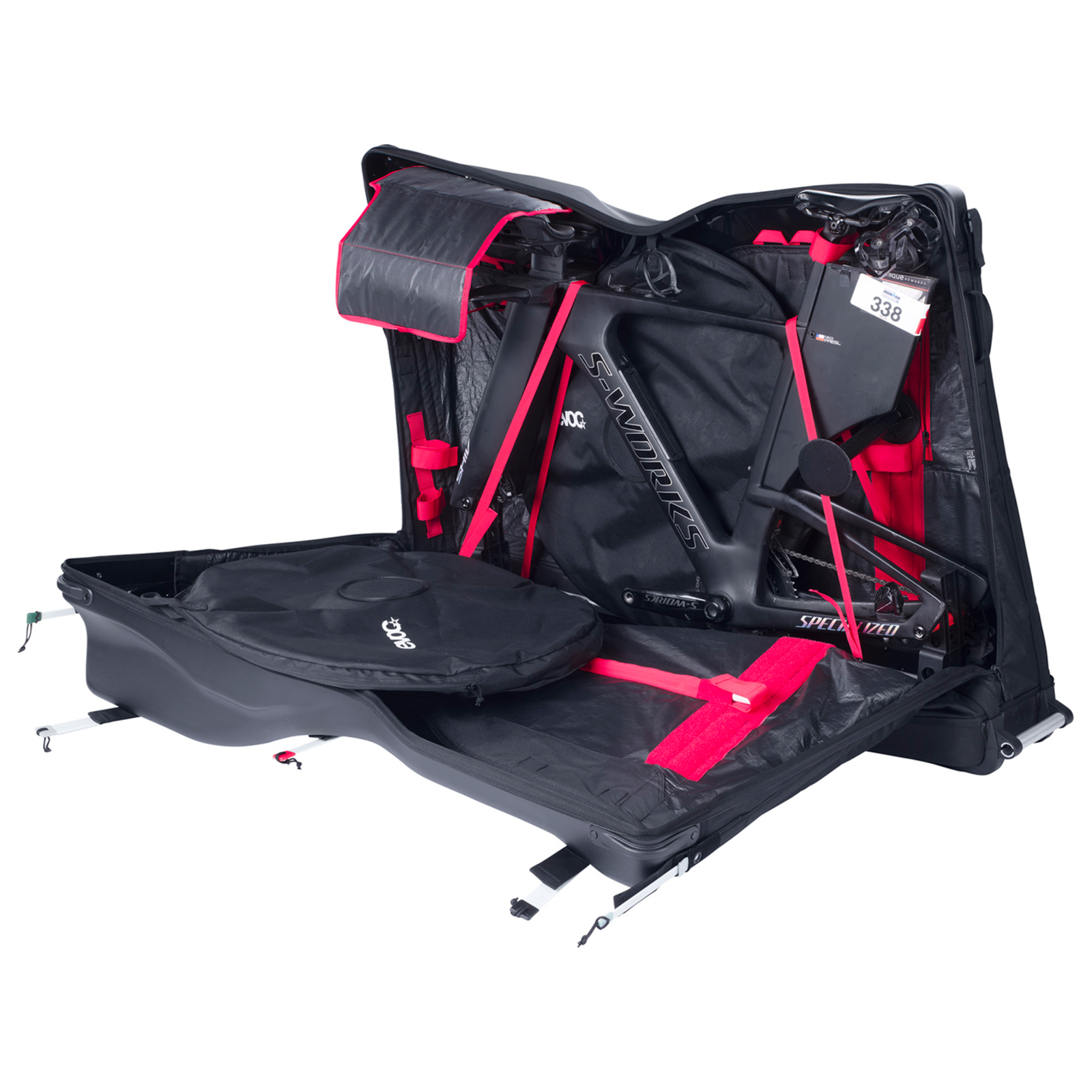 Evoc Road Bike Bag Pro Fahrradtransporttaschen in SCHWARZ