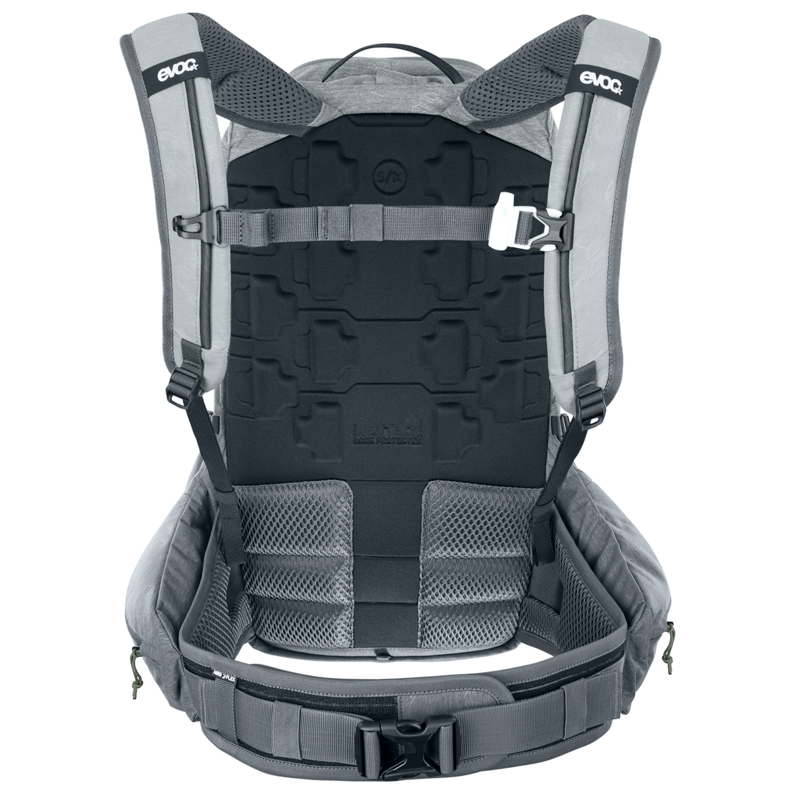Evoc Trail Pro 26L Protektoren-Rucksack in GRAU