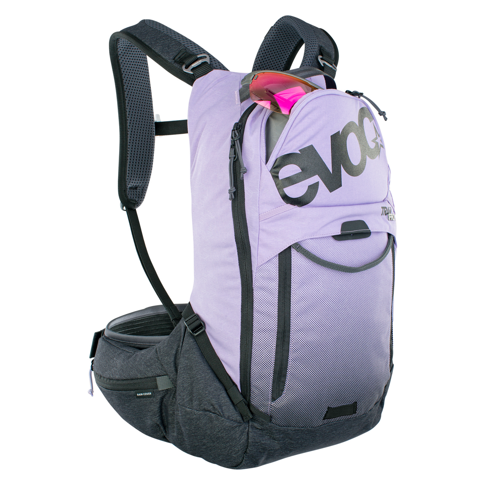Evoc Trail Pro 16L Protektoren-Rucksack in VIOLETT