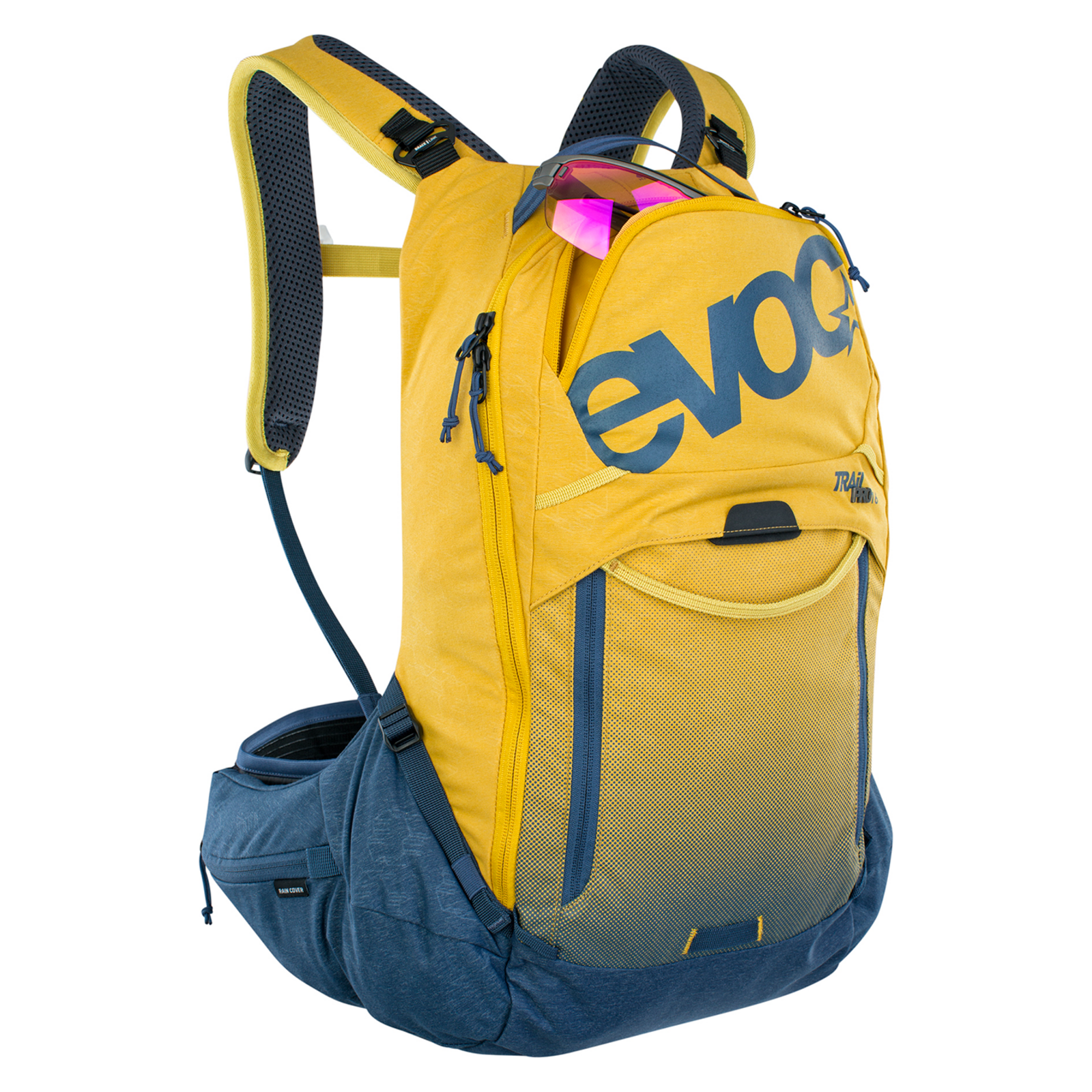 Evoc Trail Pro 16L Protektoren-Rucksack in MEHRFARBIG