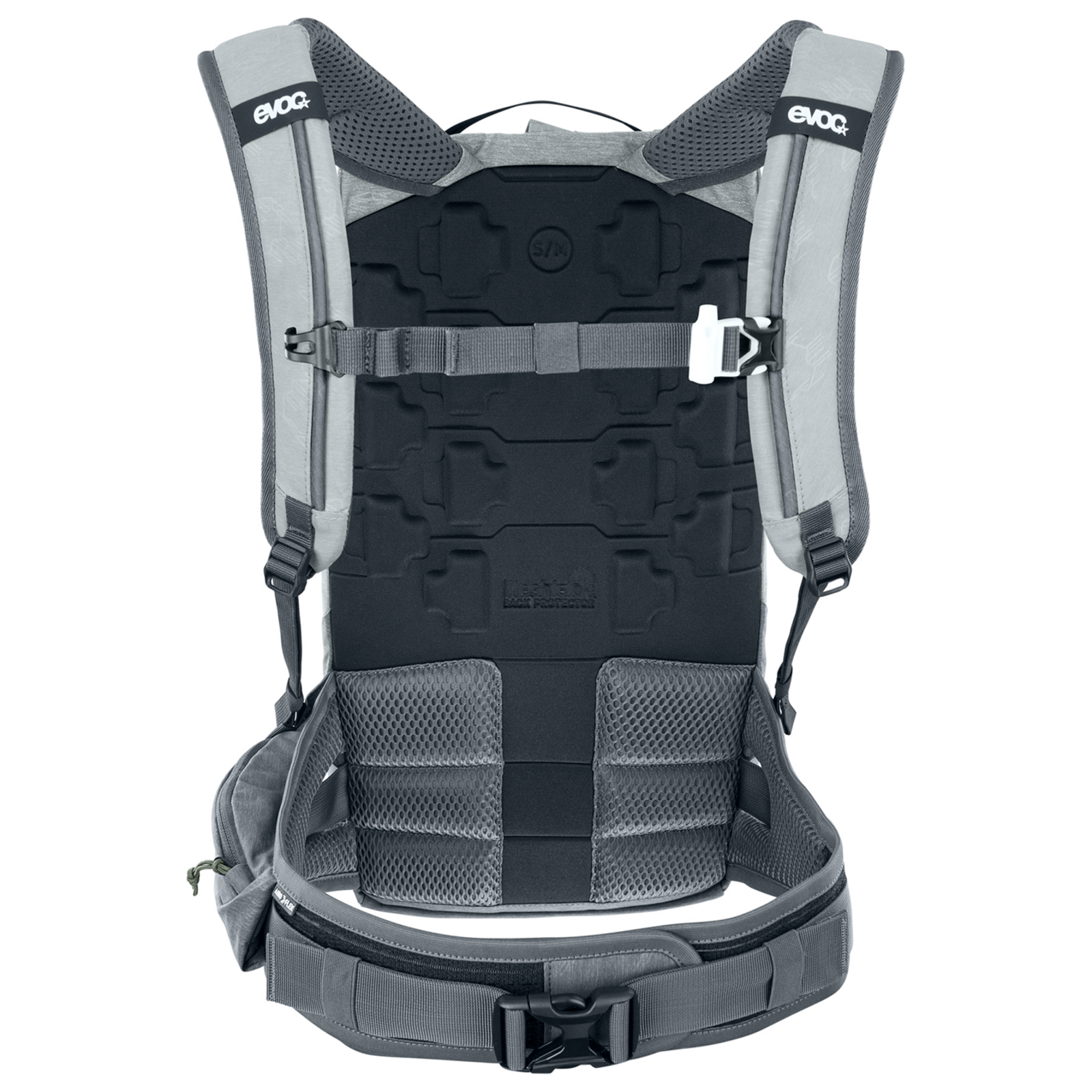 Evoc Trail Pro 10L Protektoren-Rucksack in GRAU