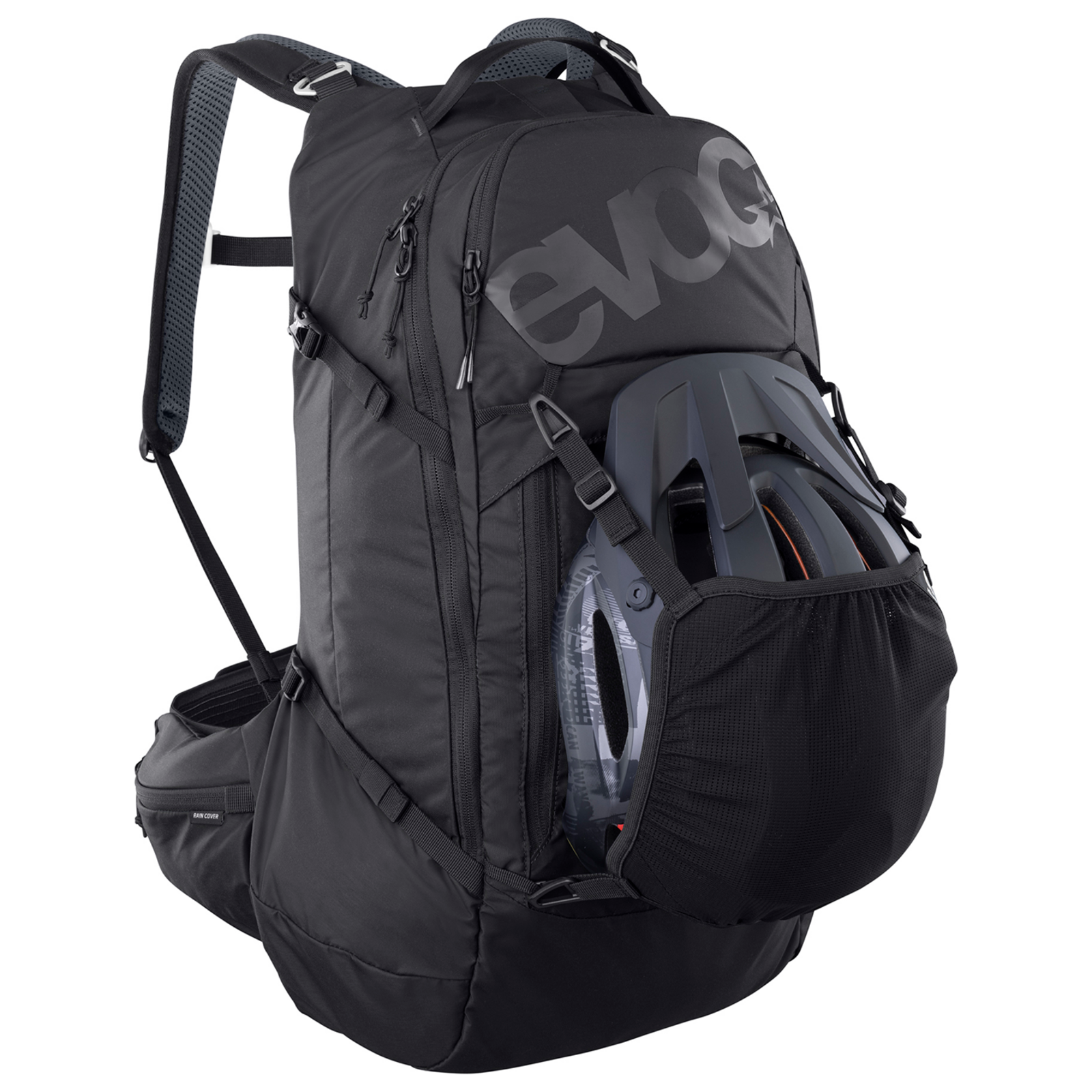 Evoc Trail Pro 26L Blackline Protektoren-Rucksack in SCHWARZ
