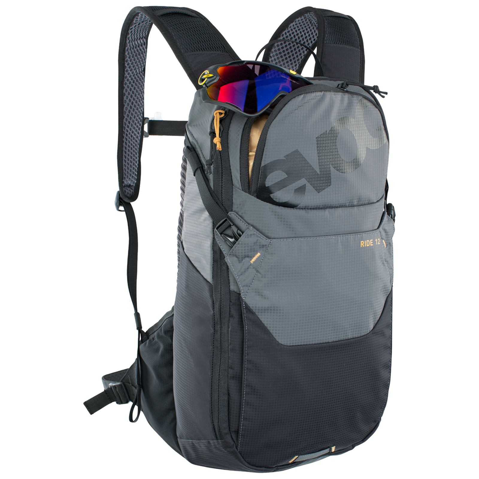 Evoc Ride 12L Fahrradrucksack in GRAU