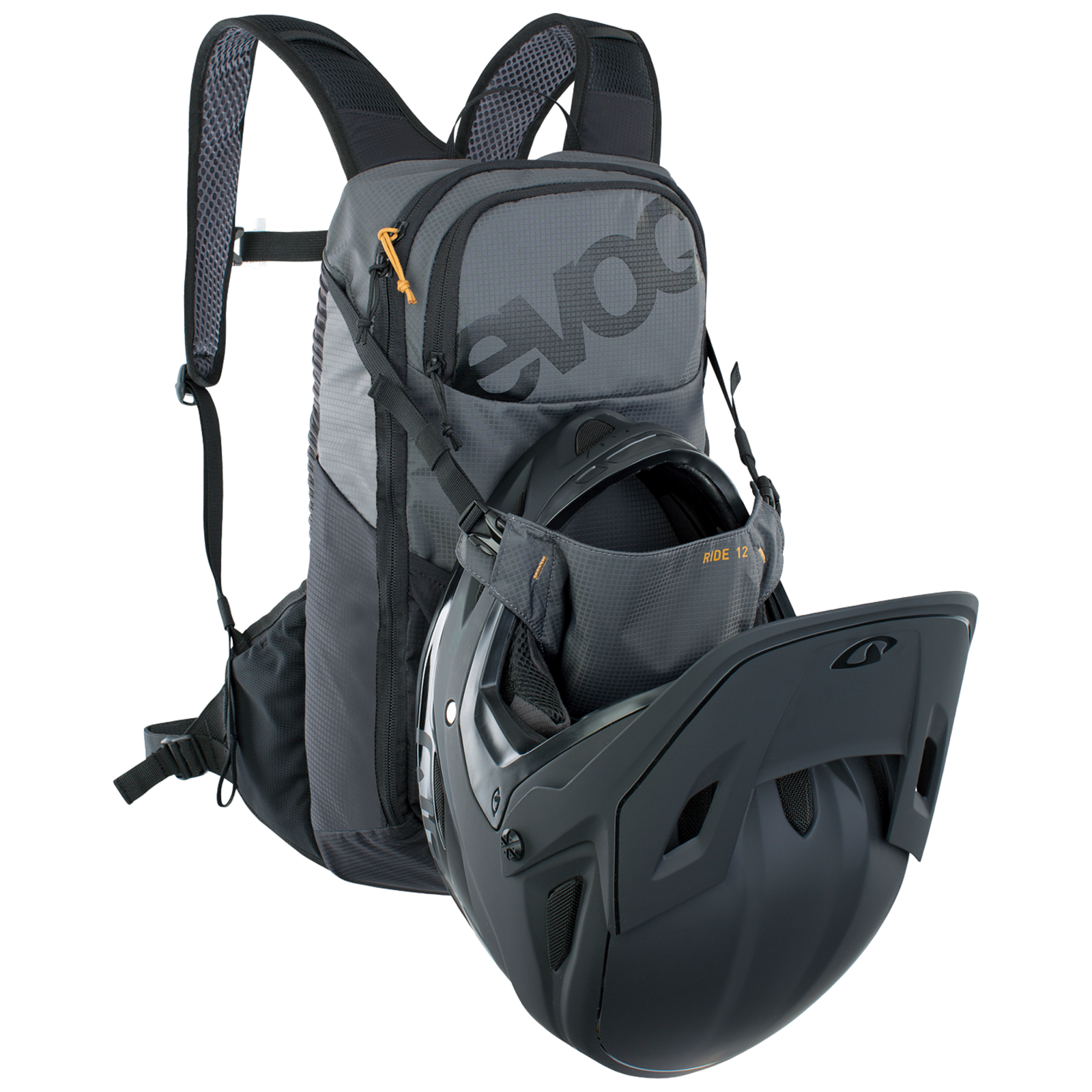 Evoc Ride 12L Fahrradrucksack in GRAU