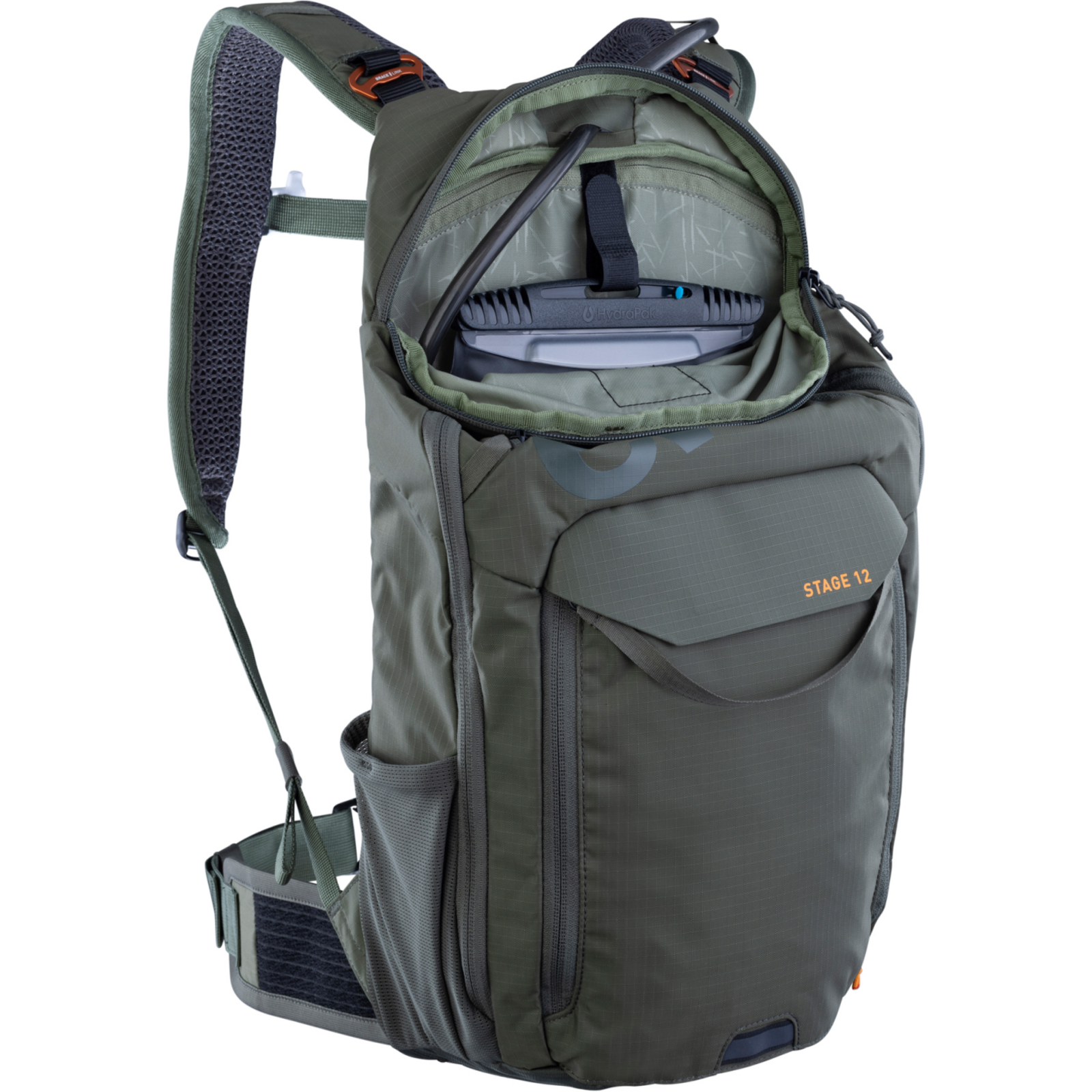 Evoc Stage 12L Fahrradrucksack in GRÜN